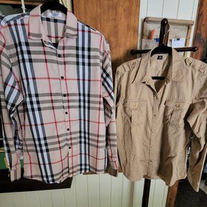Long Sleeve Button Down Womens Shirts